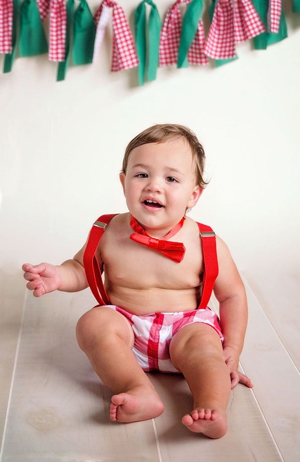 1st-birthday-cake-italian-red-green-white-boy-bow-tie-suspenders-jessie-lee-photography-pompano-beach-florida